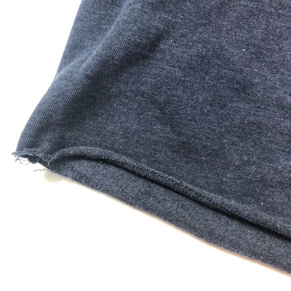 Zoe + Liv Cropped Sweatshirt Navy Size M - Picture 5 of 5